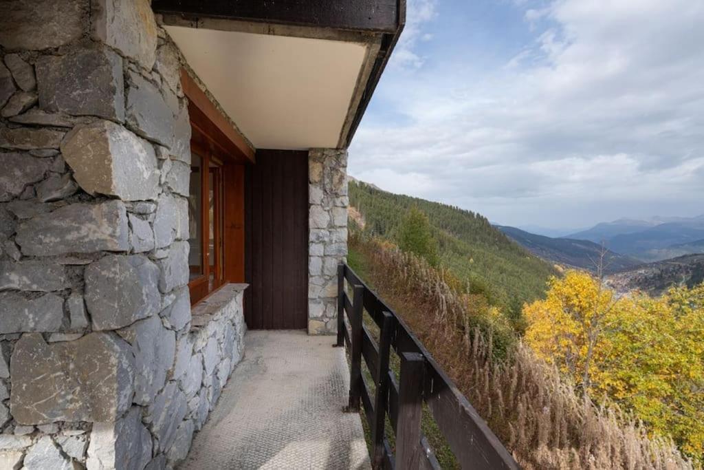 L'Arc-En-Ciel - Appartement Sur Les Hauteurs Du Mottaret Avec Acces Aux Pistes Les Allues Extérieur photo