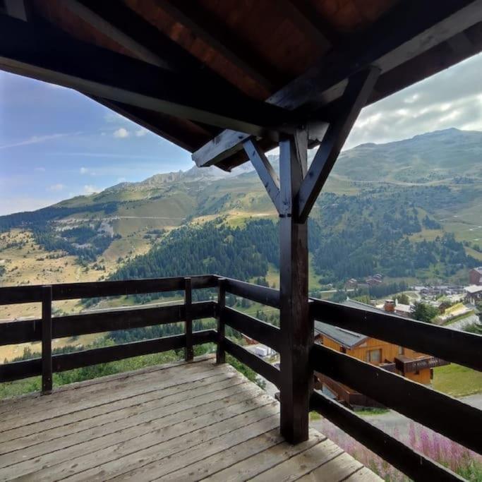L'Arc-En-Ciel - Appartement Sur Les Hauteurs Du Mottaret Avec Acces Aux Pistes Les Allues Extérieur photo