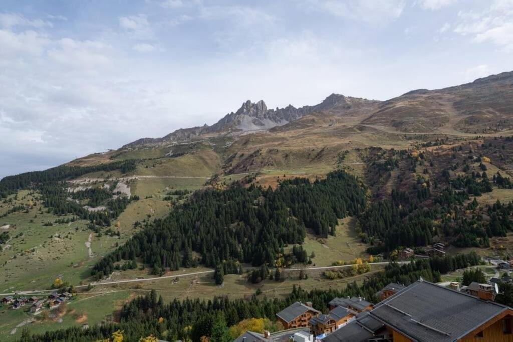 L'Arc-En-Ciel - Appartement Sur Les Hauteurs Du Mottaret Avec Acces Aux Pistes Les Allues Extérieur photo