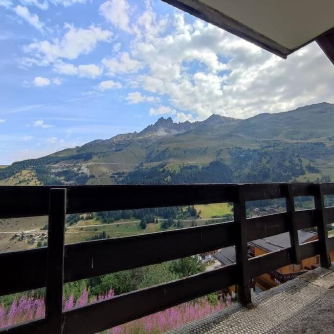 L'Arc-En-Ciel - Appartement Sur Les Hauteurs Du Mottaret Avec Acces Aux Pistes Les Allues Extérieur photo