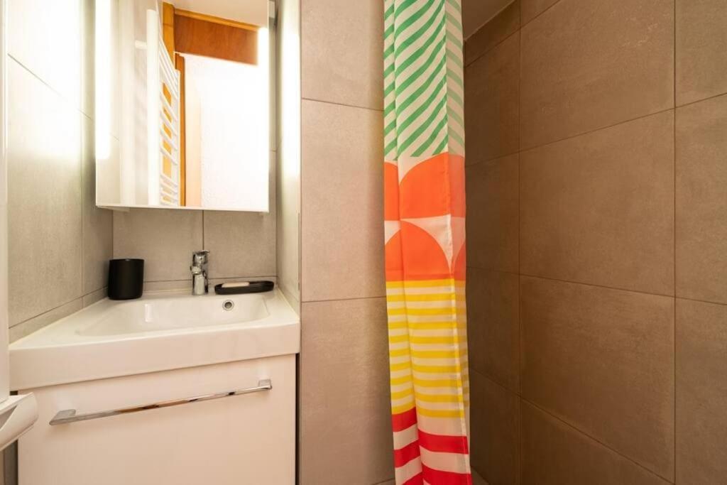 L'Arc-En-Ciel - Appartement Sur Les Hauteurs Du Mottaret Avec Acces Aux Pistes Les Allues Extérieur photo