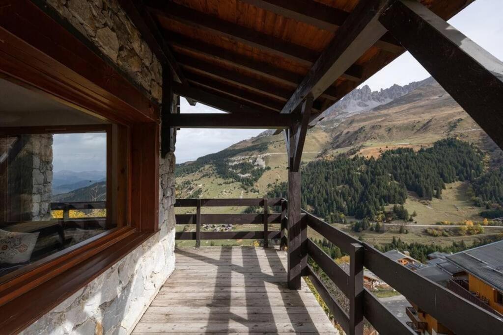 L'Arc-En-Ciel - Appartement Sur Les Hauteurs Du Mottaret Avec Acces Aux Pistes Les Allues Extérieur photo