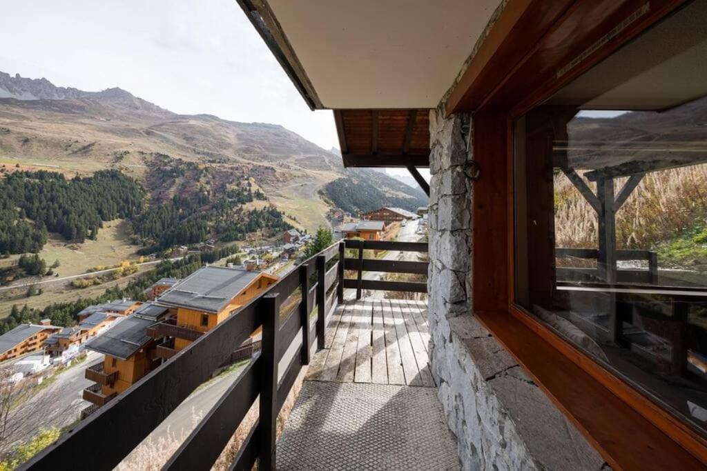 L'Arc-En-Ciel - Appartement Sur Les Hauteurs Du Mottaret Avec Acces Aux Pistes Les Allues Extérieur photo
