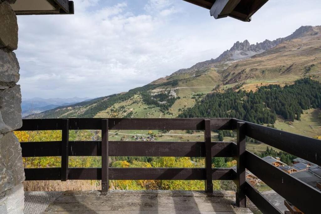 L'Arc-En-Ciel - Appartement Sur Les Hauteurs Du Mottaret Avec Acces Aux Pistes Les Allues Extérieur photo