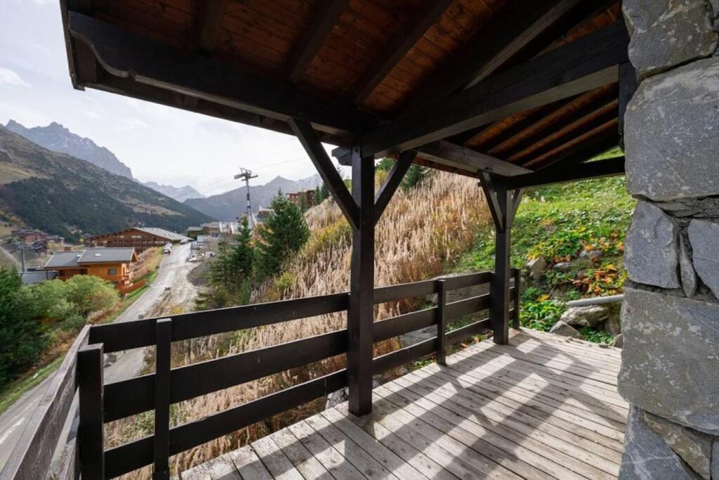 L'Arc-En-Ciel - Appartement Sur Les Hauteurs Du Mottaret Avec Acces Aux Pistes Les Allues Extérieur photo